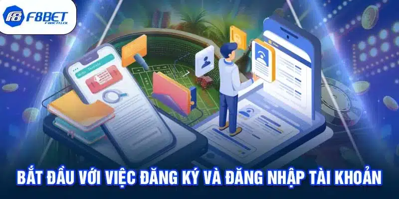 Bắt đầu với việc đăng ký và đăng nhập tài khoản