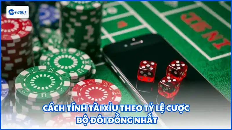 Cách tính Tài Xỉu theo tỷ lệ cược bộ đôi đồng nhất